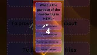 What is the Purpose of the meta Tag in HTML | HTML Meta Tag Explained #html #csscoding