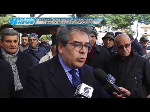 TG LA SESTA BARRIERA, CONSEGNATE ALLA CITTÀ PIAZZA DEL CARMELO E PARCO ZAMMATARO 26 02 2018 newspaper mockup