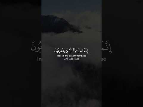إنما جزاء الذين يحاربون الله ورسوله ويسعون في الأرض فسادا أن يقتلوا أو يصلبوا ياسر الدوسري
