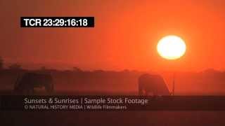 Sunsets &amp; Sunrises HD stock footage samples
