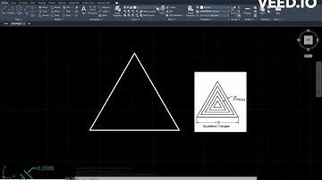 Equilateral Triangles 1: Draw Triangle Using Polygon in AutoCAD