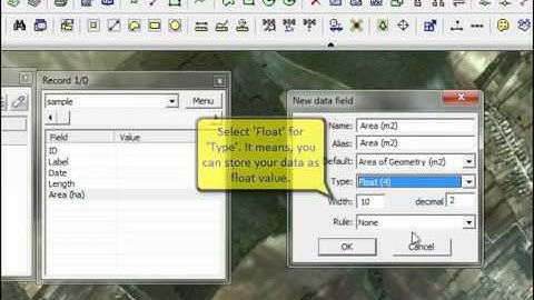How to: Use default values in attribute fields in DigiTerra Explorer