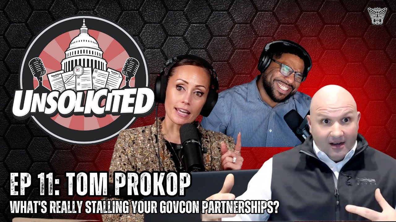Unsolicited Podcast episode 11 cover with Tom Prokop
