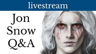 The real Jon Snow live Q&amp;A