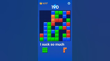 playing block blast until I die (I suck)