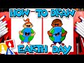 How To Draw A Person Hugging The Earth - Earth Day - #stayhome and draw #withme