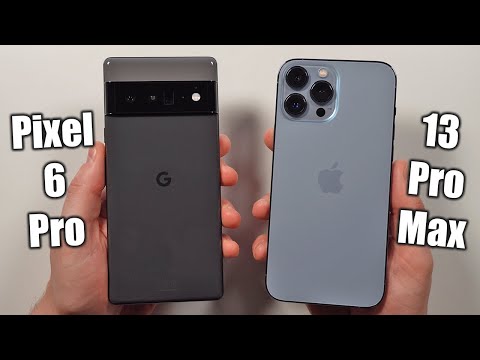 Google Pixel 6 Pro vs iPhone 13 Pro Max 🔥 Speed Test