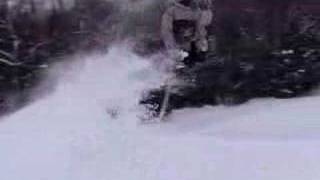 Freesledding Trick section