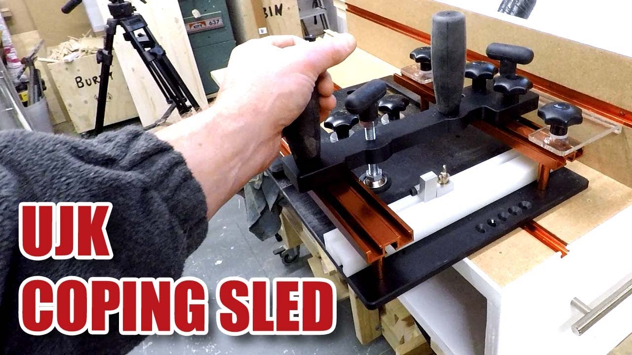 UJK Technology Fancy Coping / Router Sled - Assembly & First Use