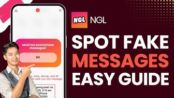 How to Spot Fake Messages on NGL !