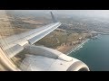 COASTAL VIEWS | Flybe E195LR Takeoff from Cornwall Airport Newquay