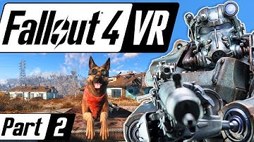FALLOUT 4 VR BEST WAY TO START: Hidden Secrets, Power Armor & FatMan | Fallout 4 VR Gameplay Part 2