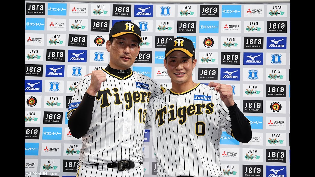 岩崎優 選手、#木浪聖也 選手のヒーローインタビュー、#岡田彰布 監督 