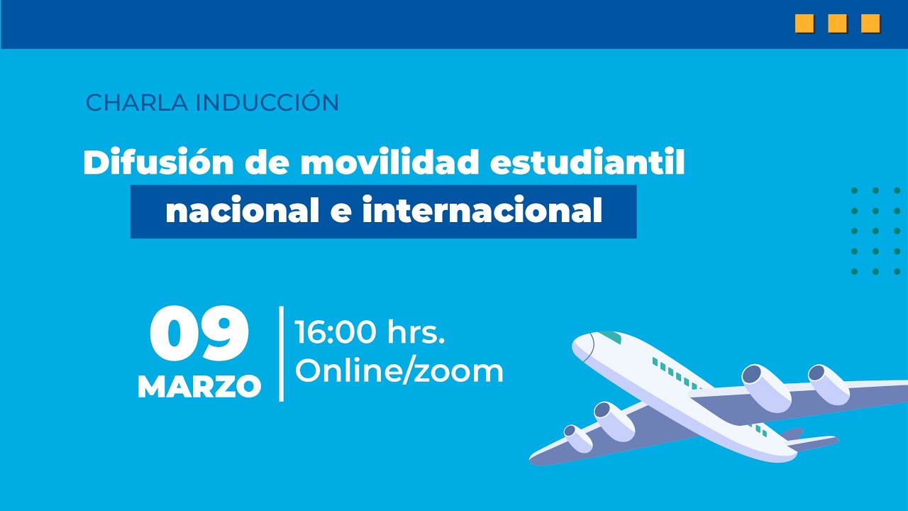 Difusión de movilidad estudiantil nacional e internacional