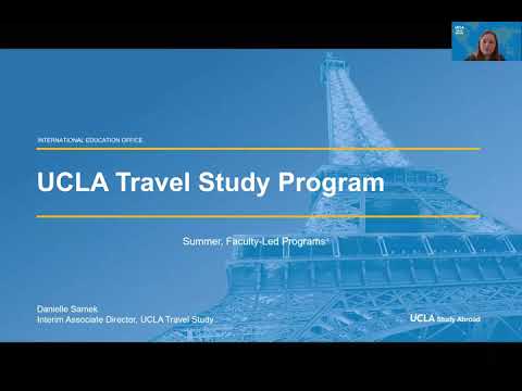 ucla travel study