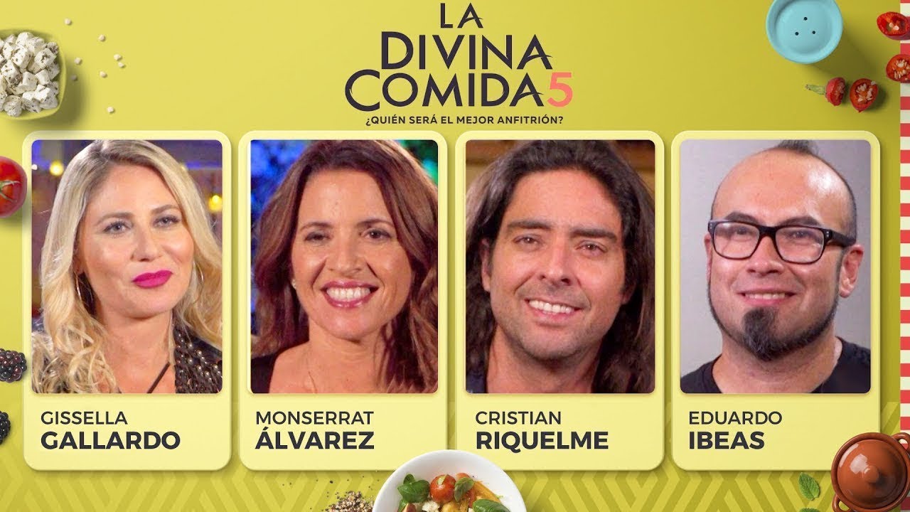 chv deportes La Divina Comida - Gissella Gallardo, Monserrat Álvarez, Cristian Riquelme y Lalo Ibeas