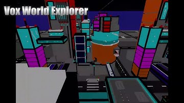 Vox World Explorer: Going from Magicavoxel editor to walking around the scene