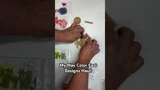 My monthly subscription box from Color Cast Designs! #scrapbooking #acrylic #subscriptionbox