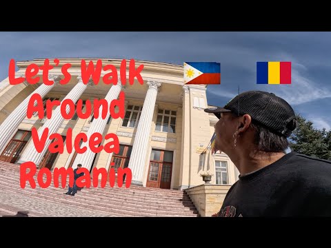 Let's Walk Around Valcea Romania   4K