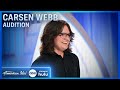 Carsen Webb’s Sassy “Lose Control” Audition Wins Golden Ticket – Luke Bryan Wants Him! | Idol 2025