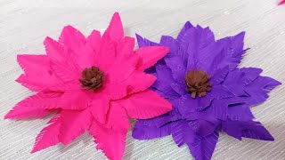 decorative flower with paper??                            colourful easy gbcraft