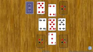 Four Seasons (aka Vanishing Cross) Solitaire - How to Play screenshot 1