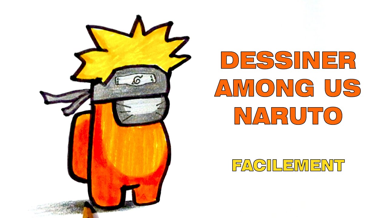 Comment dessiner Among US Naruto - YouTube