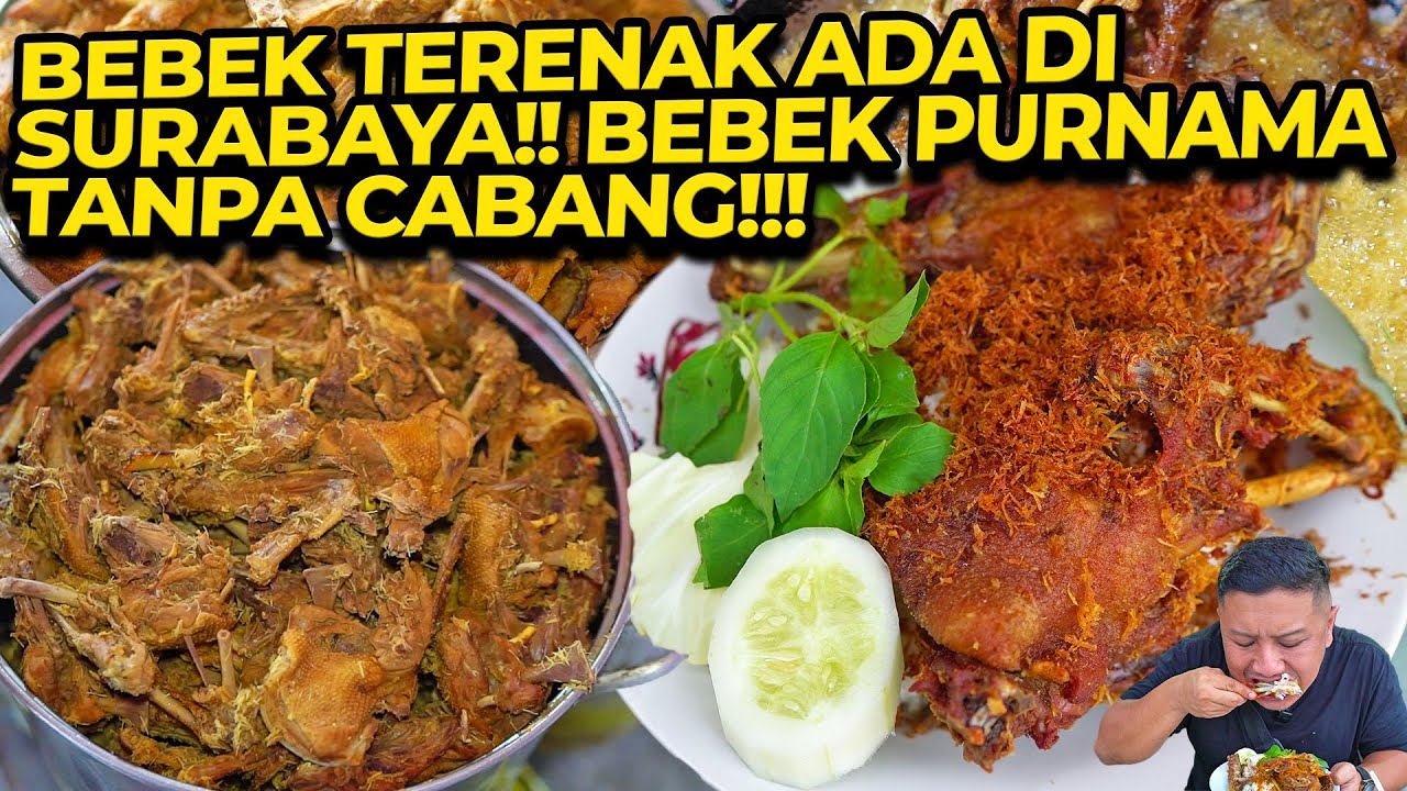 BEBEK TERENAK ADA DI SURABAYA!! BEBEK PURNAMA TANPA CABANG!!!