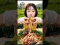 Spicy Papaya Salad with 🐌 #mukbang #food #thaifood #seafood #eatingshow