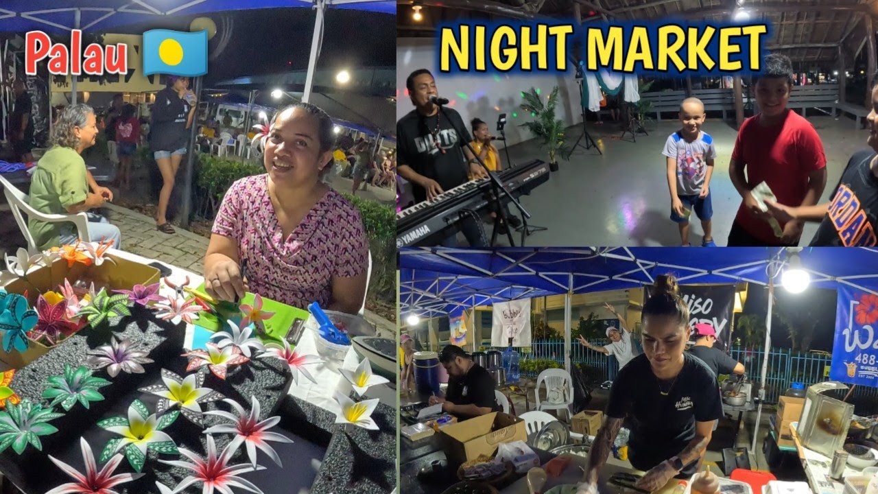 ПОЕХАЛИ НА НОЧНОЙ РЫНОК ПАЛАУ, ПАРК ЭРНГУУЛ, КОРОР 2025 🇵🇼