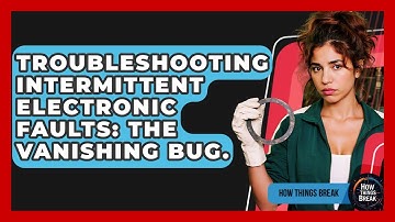 Troubleshooting Intermittent Electronic Faults: The Vanishing Bug. - How Things Break