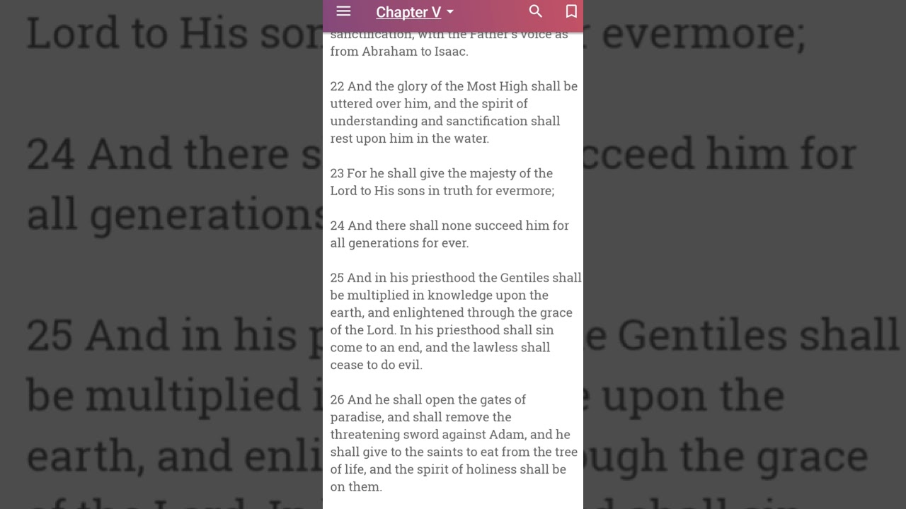 Testament to Levi Chapter 5 prophesies da coming of the Messiah written 100 years before HAMASHIACH 