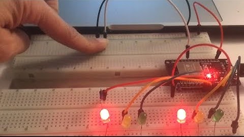 Momentary tactile switch button troubleshooting for traffic control system with esp32