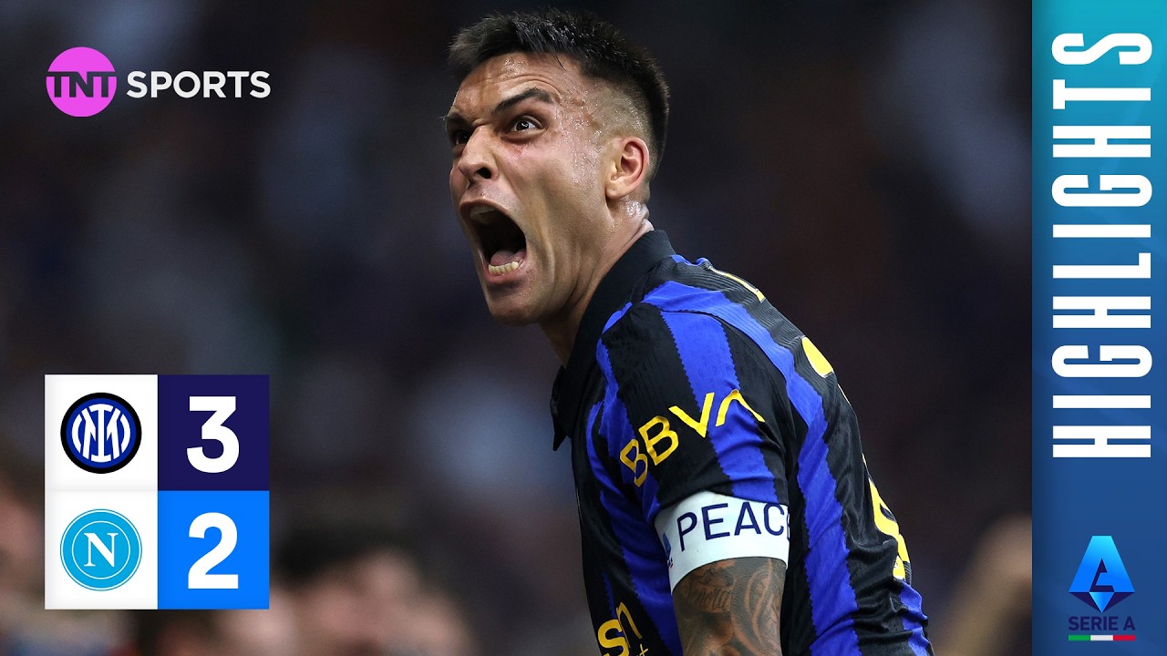 Martinez Leads Stunning Comeback! 🤯 | Inter 3-2 Napoli | Serie A Highlights