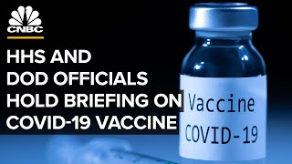 Health officials discuss Covid vaccines after U.S. administers 1 million shots— 12/23/20