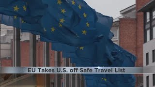 EU takes US off safe travel list; backs travel restrictions