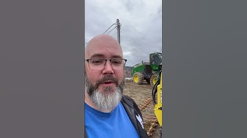 Startup! #newbrunswick #logging #johndeere #woods #machine #work #operator #trees #forest #canada