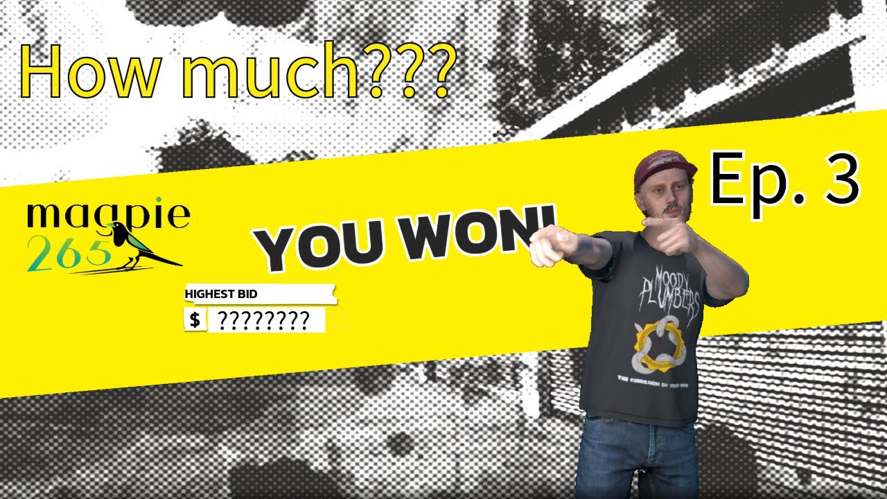 Risking everything on a high stakes blind auction!