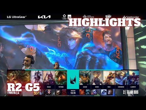 BDS vs FNC - Game 5 Highlights | Round 2 LEC 2023 Season Finals | Team BDS vs Fnatic G5