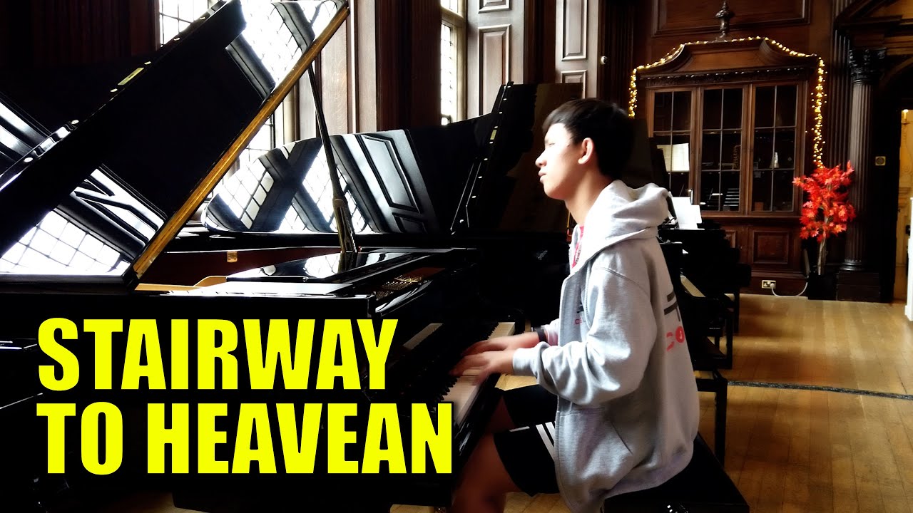 ⁣What's at the Top of Stairway To Heaven? Piano Hall at Yamaha Music London | Cole Lam 15 Years 