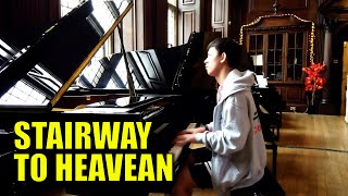 I Played Stairway To Heaven on Piano at Yamaha Music London | Cole Lam 15 Years Old