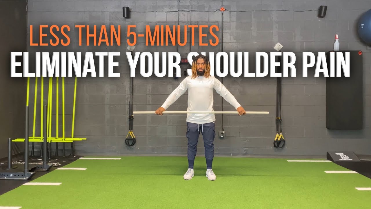 Get Rid of Your Shoulder Pain in Less Than 5 Minutes - YouTube