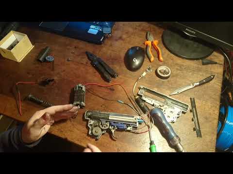 Airsoft იარაღის დაშლა/აწყობა