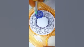 Spirograph Art Make 🥀💥 | #shorts #Atik_official #spirograph