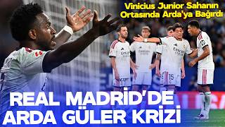 REAL MADRİD'DE ARDA GÜLER KRİZİ! Vinicius Junior Sahanın Ortasında Arda'ya Bağırdı