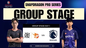 [4K] NIP FLASH vs TEAM LIQUID ECHO | GAME 1-2 |  Snapdragon Series Group Stage | Game Highlights |