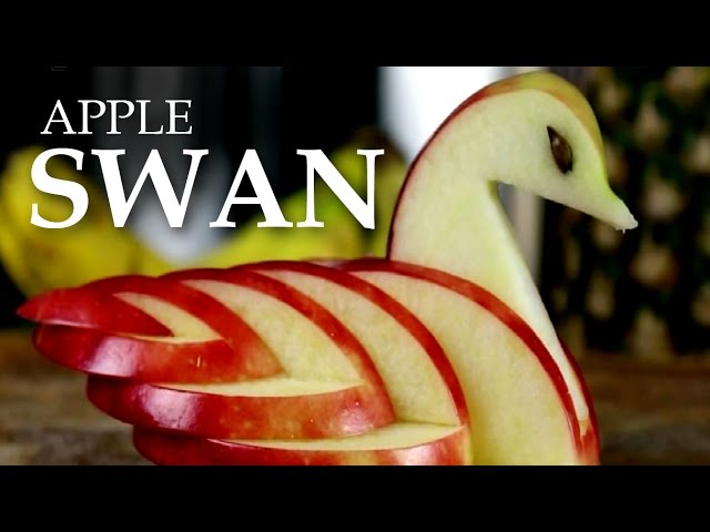 How To Create Beautiful Apple Swan | Delicious Fruit Art | Fruit Carving | WOW Recipes