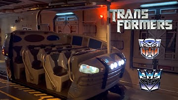 Transformers The Ride - 3D at Universal Studios Hollywood | 4K60FPS