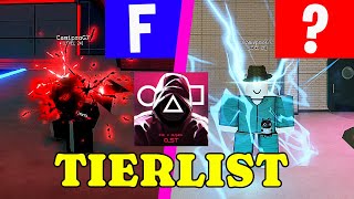 Tierlist De Todos Los Poderes De Ink Game Cual Es El Mejor?