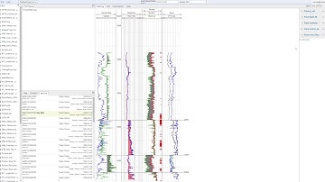 Danomics - Editing well log displays